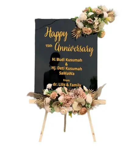 Papan Bunga Akrilik Banda Alam